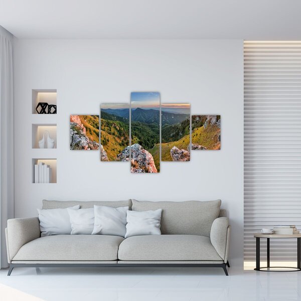 Obraz - Horská krajina (125x70 cm)