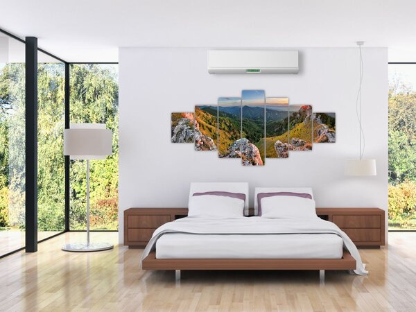 Obraz - Horská krajina (210x100 cm)