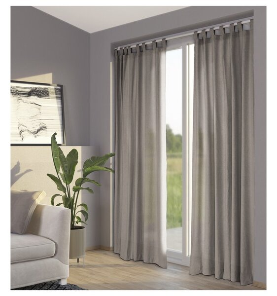 Závěs STONEWASHED taupe