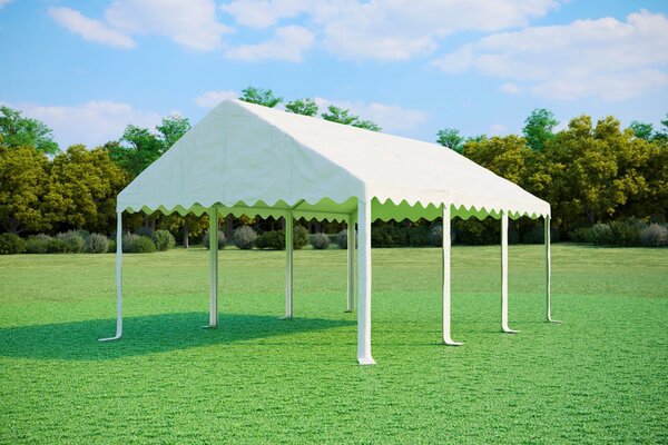 Párty stan 4x6 m STANDARD - ohnivzdorný barva Modro-bílá