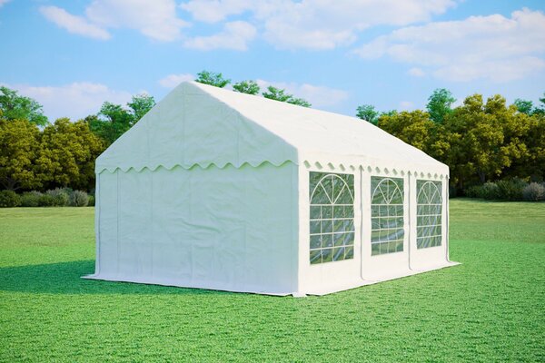 Párty stan 4x6 m STANDARD - ohnivzdorný barva Modro-bílá