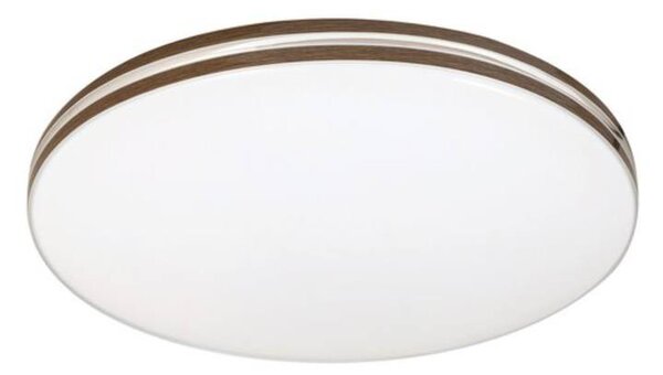 Stropní svítidlo OSCAR2 bílá/hnědá, průměr 34 cm