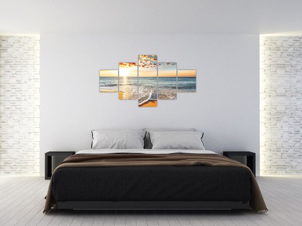 Obraz - Východ slunce (125x70 cm)