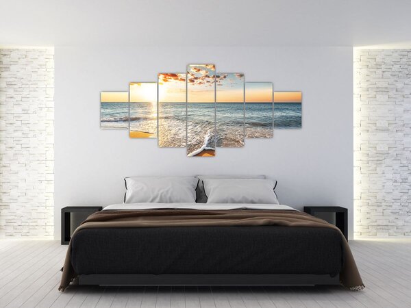 Obraz - Východ slunce (210x100 cm)