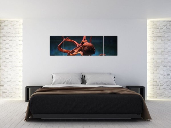 Obraz - Chobotnice (170x50 cm)