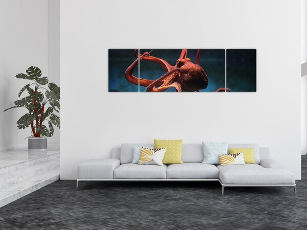 Obraz - Chobotnice (170x50 cm)
