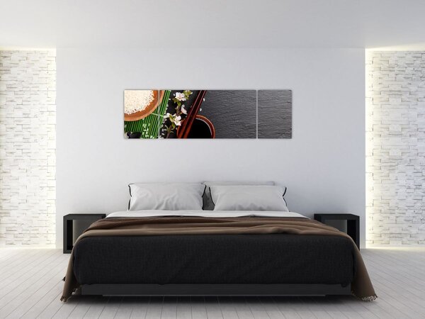 Obraz - Sushi (170x50 cm)