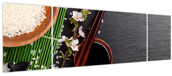 Obraz - Sushi (170x50 cm)