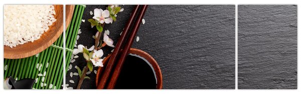 Obraz - Sushi (170x50 cm)