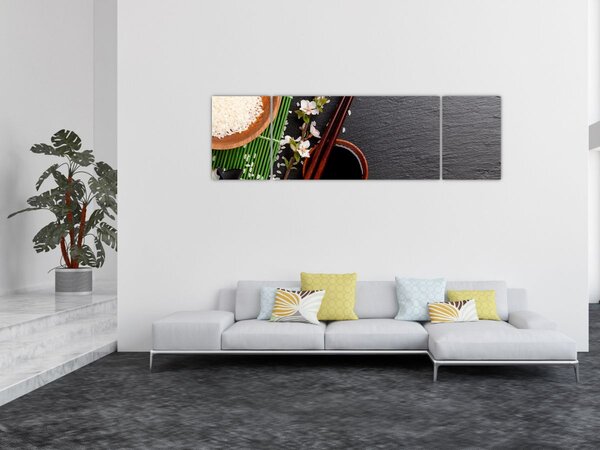 Obraz - Sushi (170x50 cm)