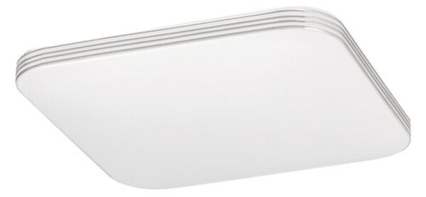 Stropní LED svítidlo OSCAR 2 bílá/stříbrná, průměr 33 cm