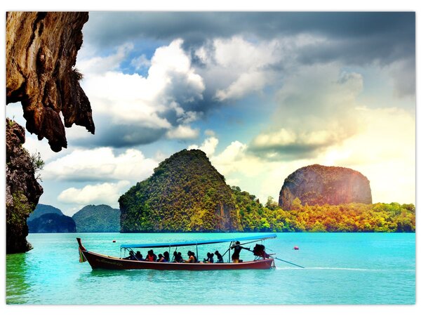 Obraz - Zátoka Phang Nga (70x50 cm)
