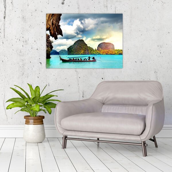 Obraz - Zátoka Phang Nga (70x50 cm)