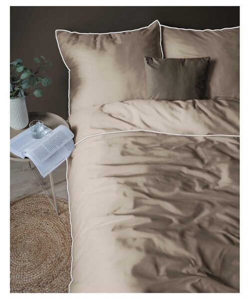 Povlečení STYLE taupe, 70x90 a 140x200 cm