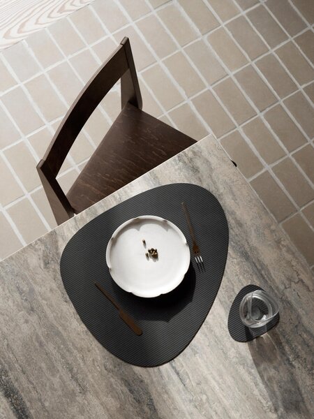 LIND DNA Podložka Curve Glass - Corduroy Black LND215
