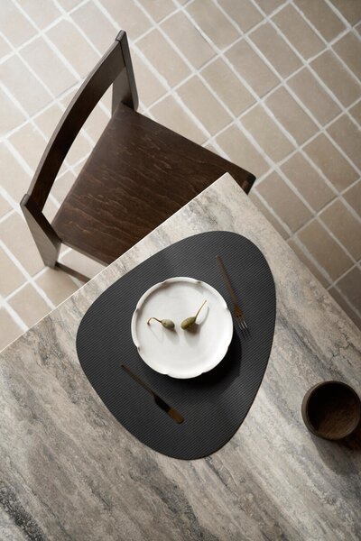 LIND DNA Podložka Curve Glass - Corduroy Black LND215