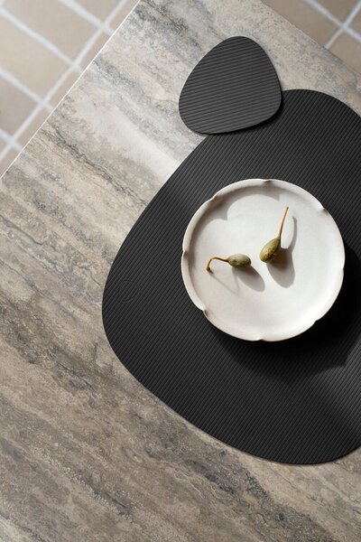 LIND DNA Podložka Curve Glass - Corduroy Black LND215