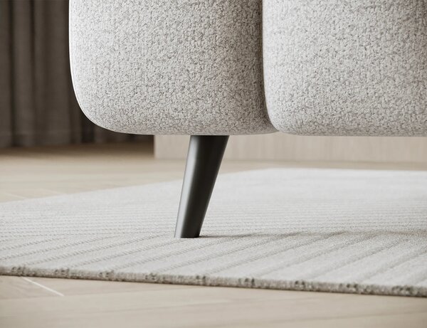 Boxspringová postel s úložným prostorem 160x200 SARVIRO - světle šedá