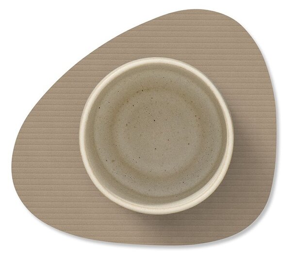 LIND DNA Podložka Curve Glass - Corduroy Clay Brown LND221