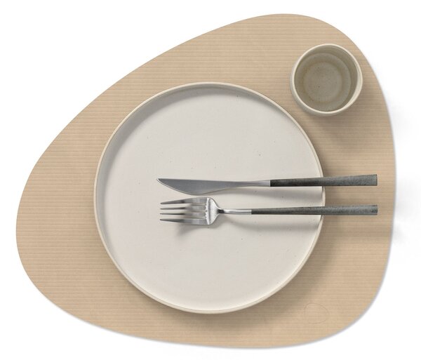 LIND DNA Prostírání Curve Dinner - Corduroy Sand LND226