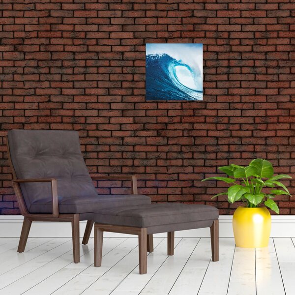 Obraz - Vlna oceánu (30x30 cm)
