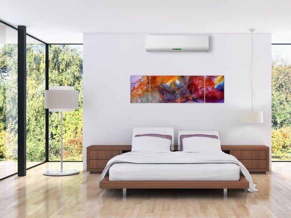 Obraz - Abstraktní inkoustové umění (170x50 cm)