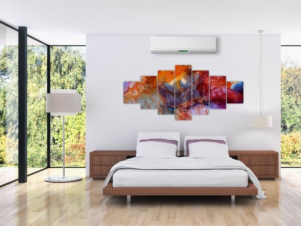 Obraz - Abstraktní inkoustové umění (210x100 cm)