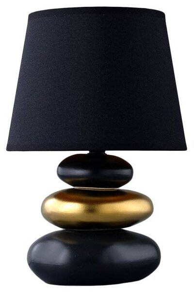 Stolní lampa EVELINA černá