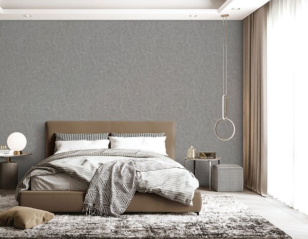 Vliesová tapeta na zeď, šedá, imitace dřeva, RE521104, Renaissance, Design Id