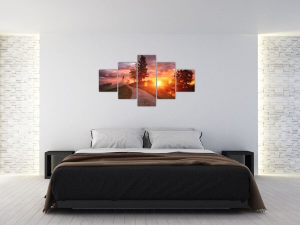 Obraz - Jamnik, Slovinsko (125x70 cm)