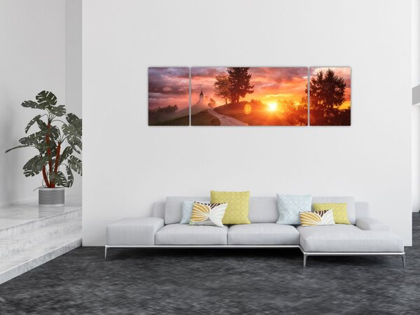 Obraz - Jamnik, Slovinsko (170x50 cm)