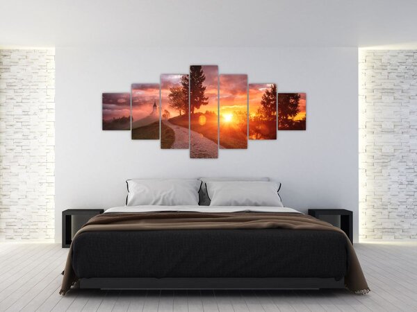 Obraz - Jamnik, Slovinsko (210x100 cm)