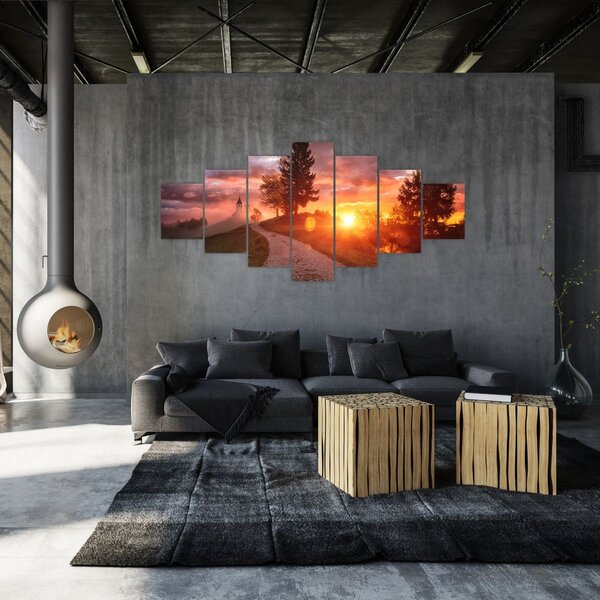 Obraz - Jamnik, Slovinsko (210x100 cm)