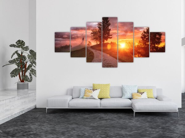 Obraz - Jamnik, Slovinsko (210x100 cm)