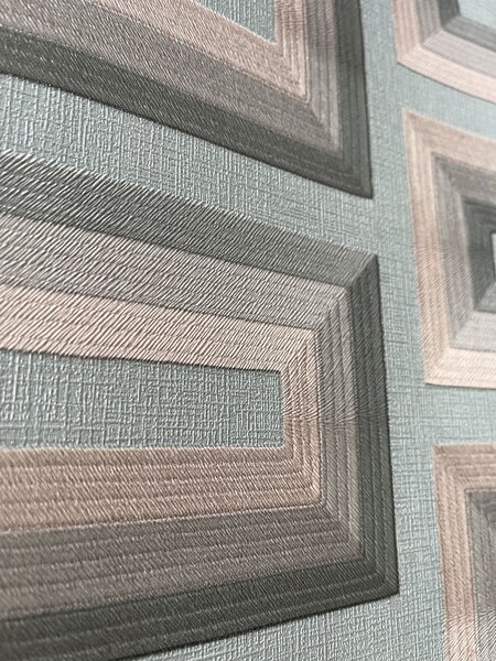 Tyrkysová 3D vliesová tapeta na zeď, RE521075, Renaissance, Design Id