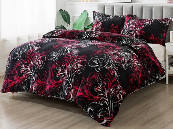 XPOSE® Mikroplyšové povlečení RAMADA Exclusive - malinové