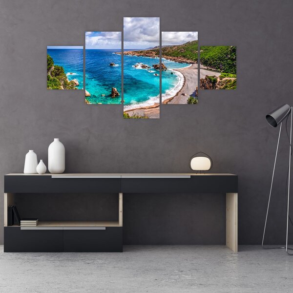 Obraz - Sardinie (125x70 cm)