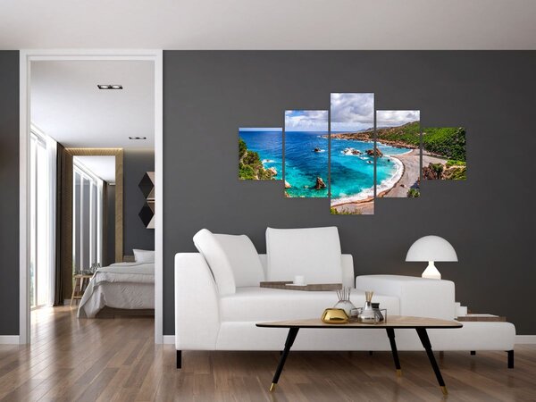 Obraz - Sardinie (125x70 cm)