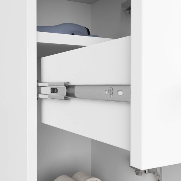 Ak furniture Koupelnová skříňka Fin bílá