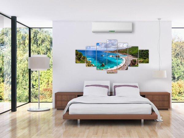Obraz - Sardinie (210x100 cm)