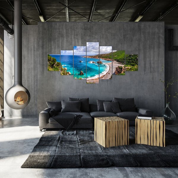 Obraz - Sardinie (210x100 cm)