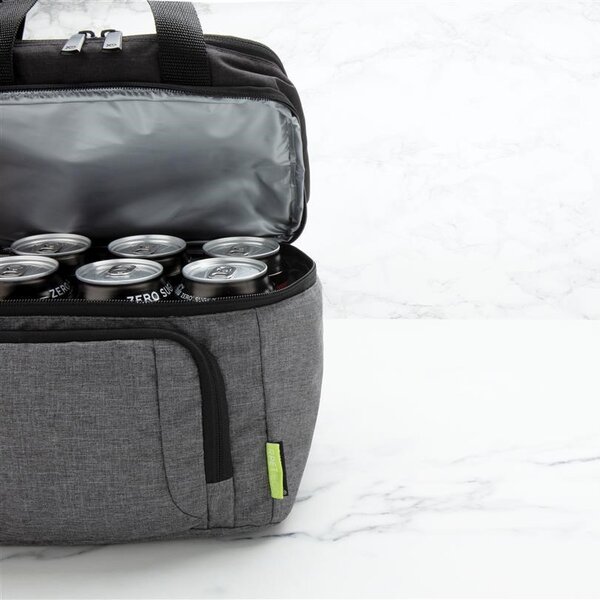 Chladící taška z recyklovatelného materiálu, 5L, XD Design, šedá