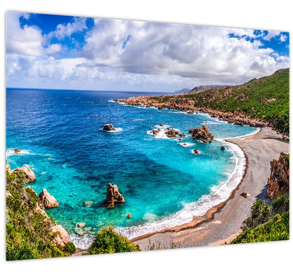 Obraz - Sardinie (70x50 cm)