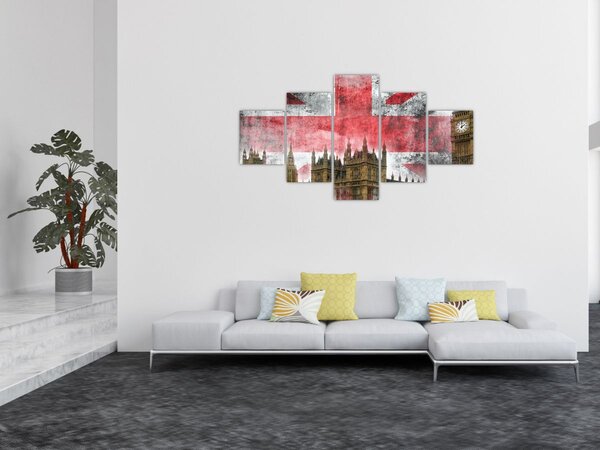 Obraz - Londýn (125x70 cm)