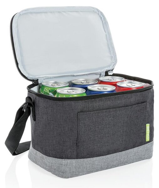 Chladící taška z recyklovatelného materiálu, 5L, XD Design, šedá