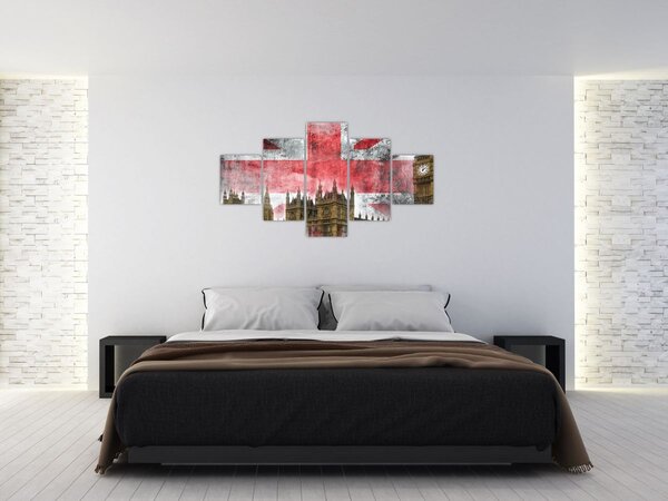 Obraz - Londýn (125x70 cm)