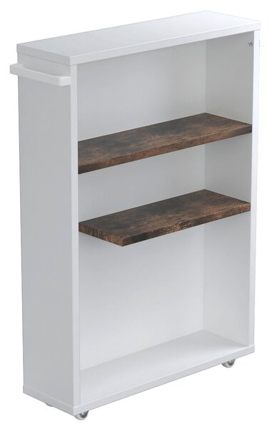 MIDI SKŘÍŇKA, bílá, barvy dubu, 20/61/45 cm MID.YOU - Koupelnové série, Online Only