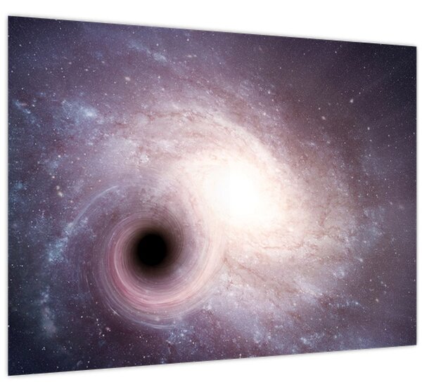 Obraz - Spirální galaxie (70x50 cm)