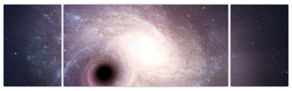 Obraz - Spirální galaxie (170x50 cm)