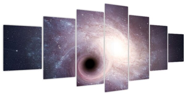 Obraz - Spirální galaxie (210x100 cm)